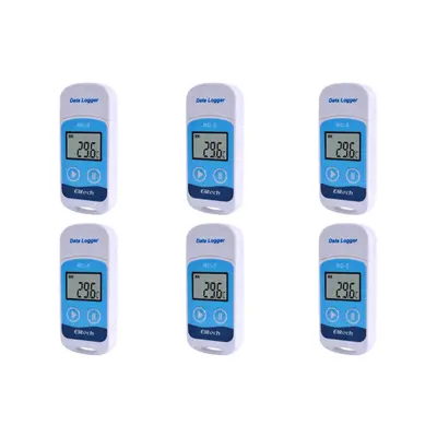 6X ELitech RC-5 High-Precision Digital USB Temperature Data Logger for Warehouse Storage Refrige