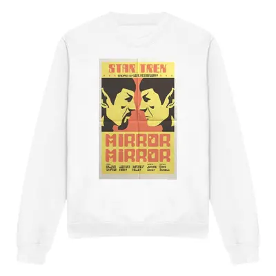 (XXL, White) Star Trek Unisex Adult The Original Series Episode Sweatshirt