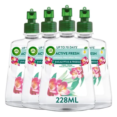 Air Wick Eucalyptus & Freesia Aerosol-Free Automatic Spray Refill 228ml x pack