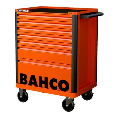 Bahco 1472K7 E72 Drawer 26" Mobile Roller Cabinet - Orange