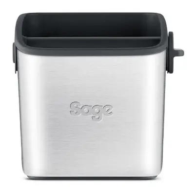 Sage BES100GBUK the Knock Box Mini Coffee Grind Bin, Silver