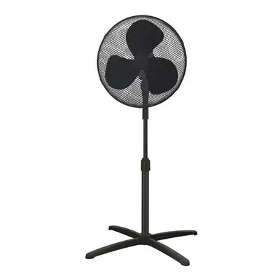 Igenix DF1655BL Pedestal Fan, W, Inch, Speed, Quiet Operation, Oscillating, Adjustable Height, C