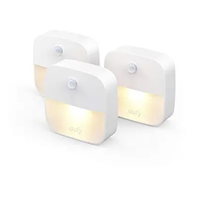 eufy by Anker, Lumi Stick-On Night Light, Warm White LED, Motion Sensor, Bedroom, Bathroom, Kitc