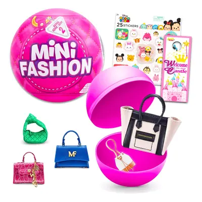 Zuru Surprise Mini Brands Fashion Mystery Set - Bundle with Shopkins Stickers (Fashion Series)