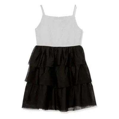 Calvin Klein Girls' Sleeveless Party Dress Fit and Flare Silhouette