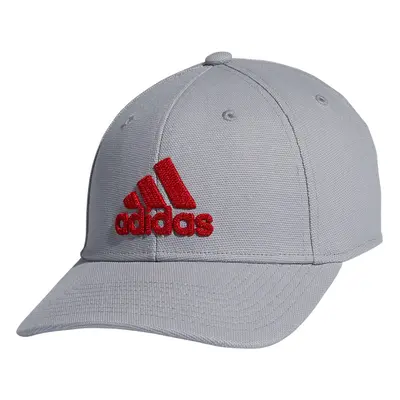 adidas Men's Producer Structured Stretch Fit Cap Halo Silver Grey/V