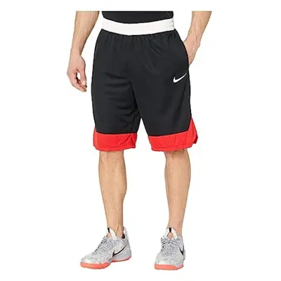 Nike Men's Dry Icon Short Black/University Red/(White) Large