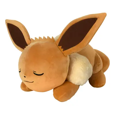 Pokemon Eevee Sleeping Plush - 18-Inch Premium Plush in Sleeping Pose