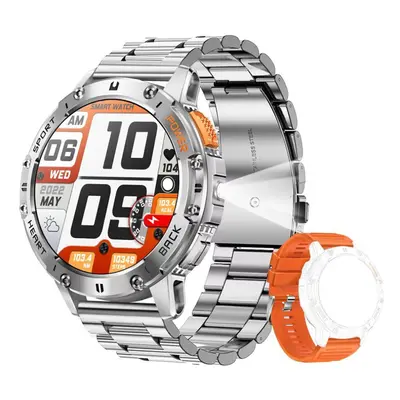 (silver) Melanda 466*466 Amoled Screen Watch For Mens