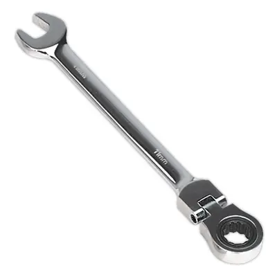 11mm Flexible Ratchet Combination Spanner - Flexible Ring Head - Chrome Vanadium