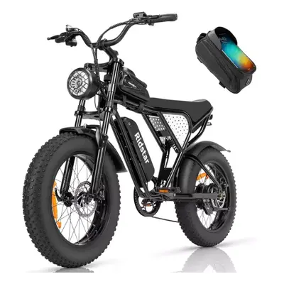 RIDSTAR Q20 Mini Electric Bike 20" Tires 1000W Motor 48V 15Ah Battery