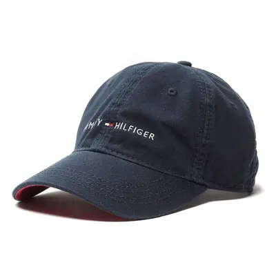 Tommy Hilfiger Original Signature Classic Cap Baseball Hat (Core Navy