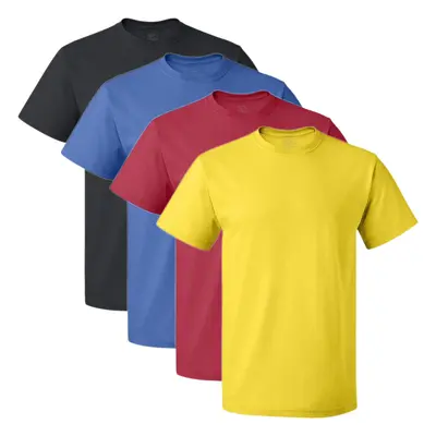 Fruit of the Loom Men's Crew T-Shirt (Pack of 4) Medium Assorted Pri