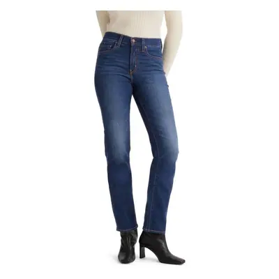 Levi's Women's High Rise Straight Jeans Also Available in Plus Chelsea Carbon Glow Regular