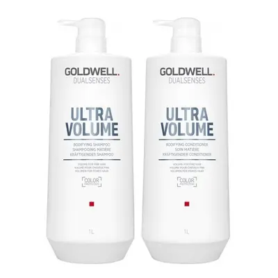 Goldwell Dualsenses Ultra Volume Shampoo 1000ml and Conditioner 1000ml