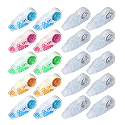 20 Pack Correction Tape Mini White Out Tape Cute Writing Tape for School Kids Students