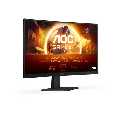 AOC Gaming C27G4ZXED - inch FHD curved monitor, Hz, 1ms, HDR10, FreeSync Premium (1920x1080, HDM