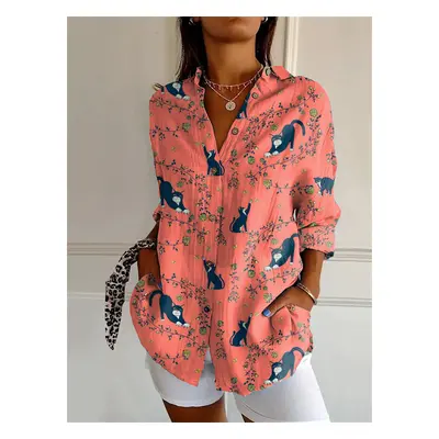 (YK1868, XXXL) new women's long shirt summer European and American trendy half-sleeved shirt tig