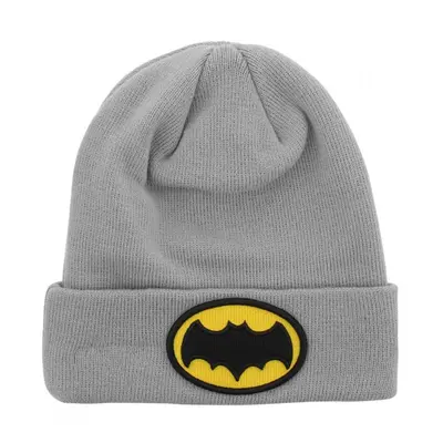 Batman Batman Adam West Logo Era Cuffed Beanie - Gray