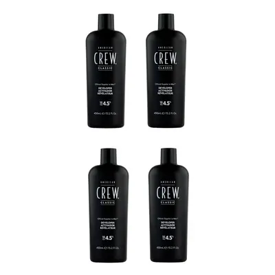 American Crew Precision Blend 4.5% Developer for Gray Blending 450ml x4