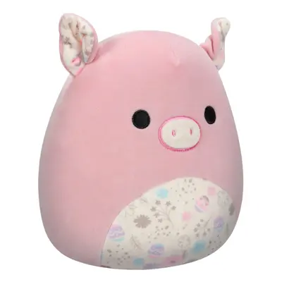 Squishmallows Peter - Pink Pig w/Easter Print Belly 7.5" Easter Plush