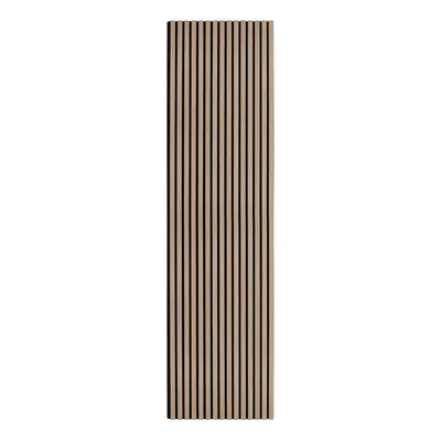 Acoustic Slat Wall Panels - Light Walnut