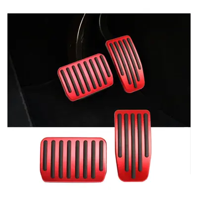 Carwiner Foot Pedal Pads Set for Tesla Model Model Y Performance Alu