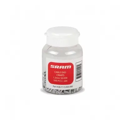 SRAM Brake Cable End Crimps 500-Count Jar