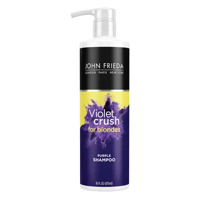 John Frieda Violet Crush Purple Shampoo for Blonde Hair Fl Oz