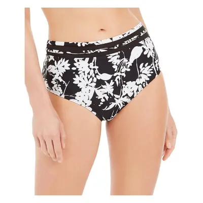 Tommy Hilfiger Womens Standard High Waisted Bikini Bottom Black Small