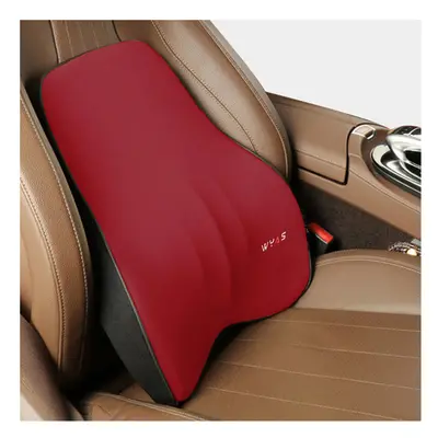 (lumbar support-rd) Car Driver Pillow Space Memory Foam Car Lumbar Support Back Cushion Car