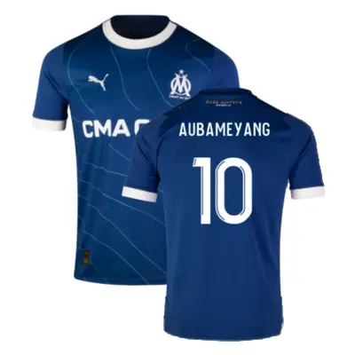 (MB) Marseille Away Shirt (Kids) (Aubameyang 10)