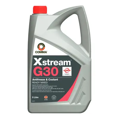 Comma XSM5L 5L Xstream G30 Antifreeze and Coolant Ready Mixed