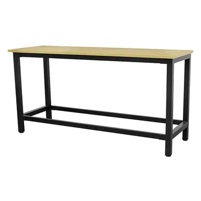 1.8m x 0.6m Workbench - Heavy Duty Steel Frame & 25mm MDF Top Work Station