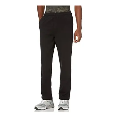 Mens Fleece Sweatpants Available in Big Tall Black