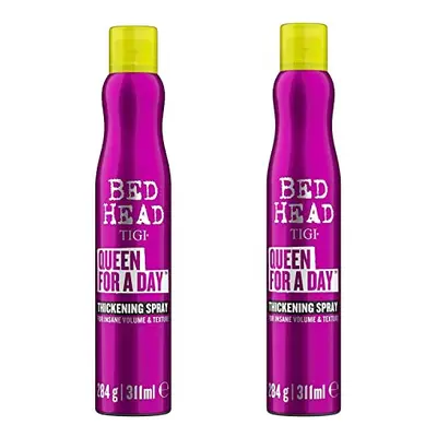 Bed Head Queen For A Day Thickening Spray Twin Pack (311 ml each)