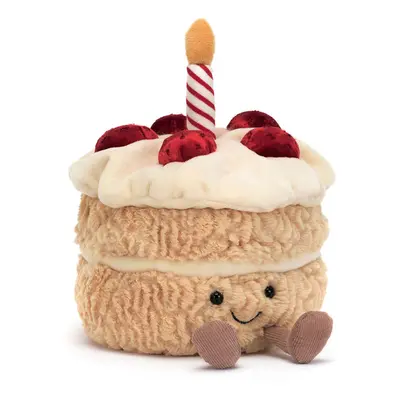 Jellycat Series Plush Toys Amuseables Birthday Cake 16cm