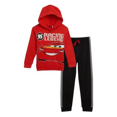 Disney Lightning McQueen Toddler Boys Pullover Hoodie and Pants Set Re