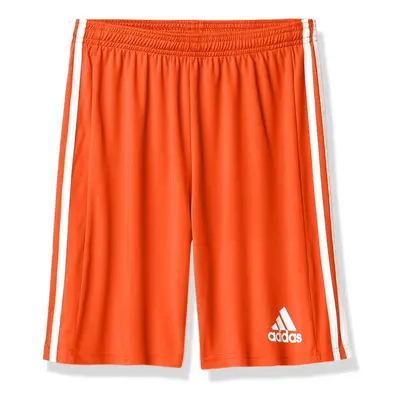 adidas boys Squad Shorts Team Orange/White Large