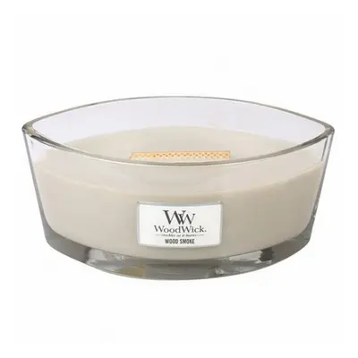 Woodwick Ellipse Scented Candle Wood Smoke 16oz | Up to Hours Bur