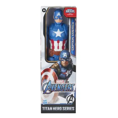 Marvel Avengers Titan Hero Series Captain America Action Figure Inch Toy Inspired by Marvel Univ