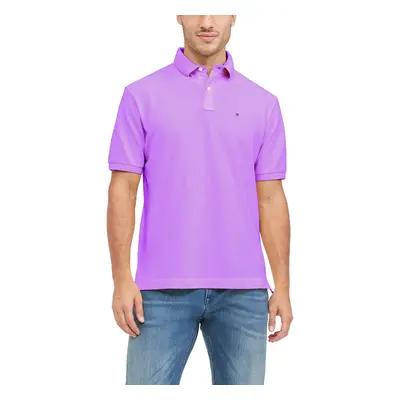 Tommy Hilfiger Men's Regular Short Sleeve Cotton Pique Polo Shirt in C