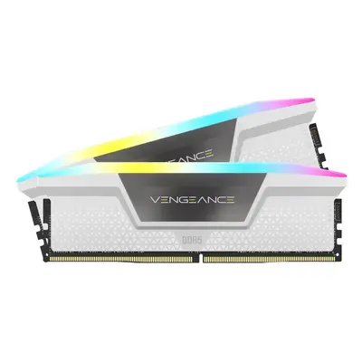 Corsair VENGEANCE RGB DDR5 Memory 32GB 5200MHz White