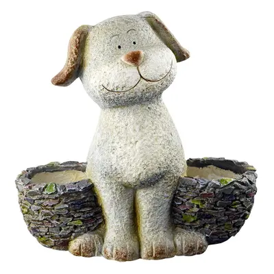 Red Carpet Studios 3D Animal Planter Dog 14x13 inch