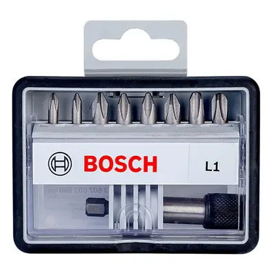 1 Pack - Bosch Extra Hard Phillips Screwdriver Bit Set 8+1