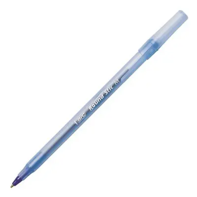 Bic Round Stic Medium Point Pens (Box of 12)