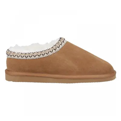 (7 (Adults'), Tan) Foxmoor Tan Womens Luxury Sheepskin Lined Slippers