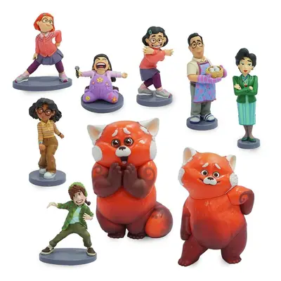 Disney Pixar Turning Red Deluxe Figure Play Set