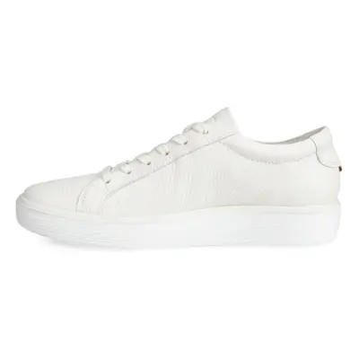 ECCO Women's Soft Premium Sneaker White 8-8.5