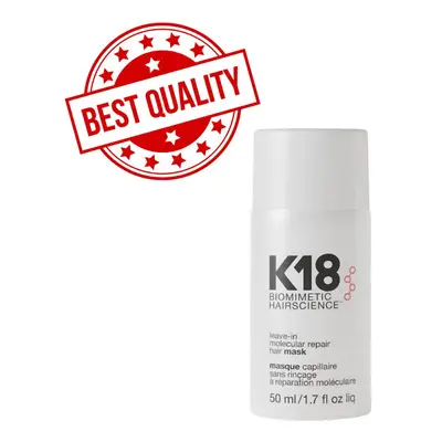 K18 Biomimetic Hairscience Leave-In Molecular Repair Hair Mask 50ml